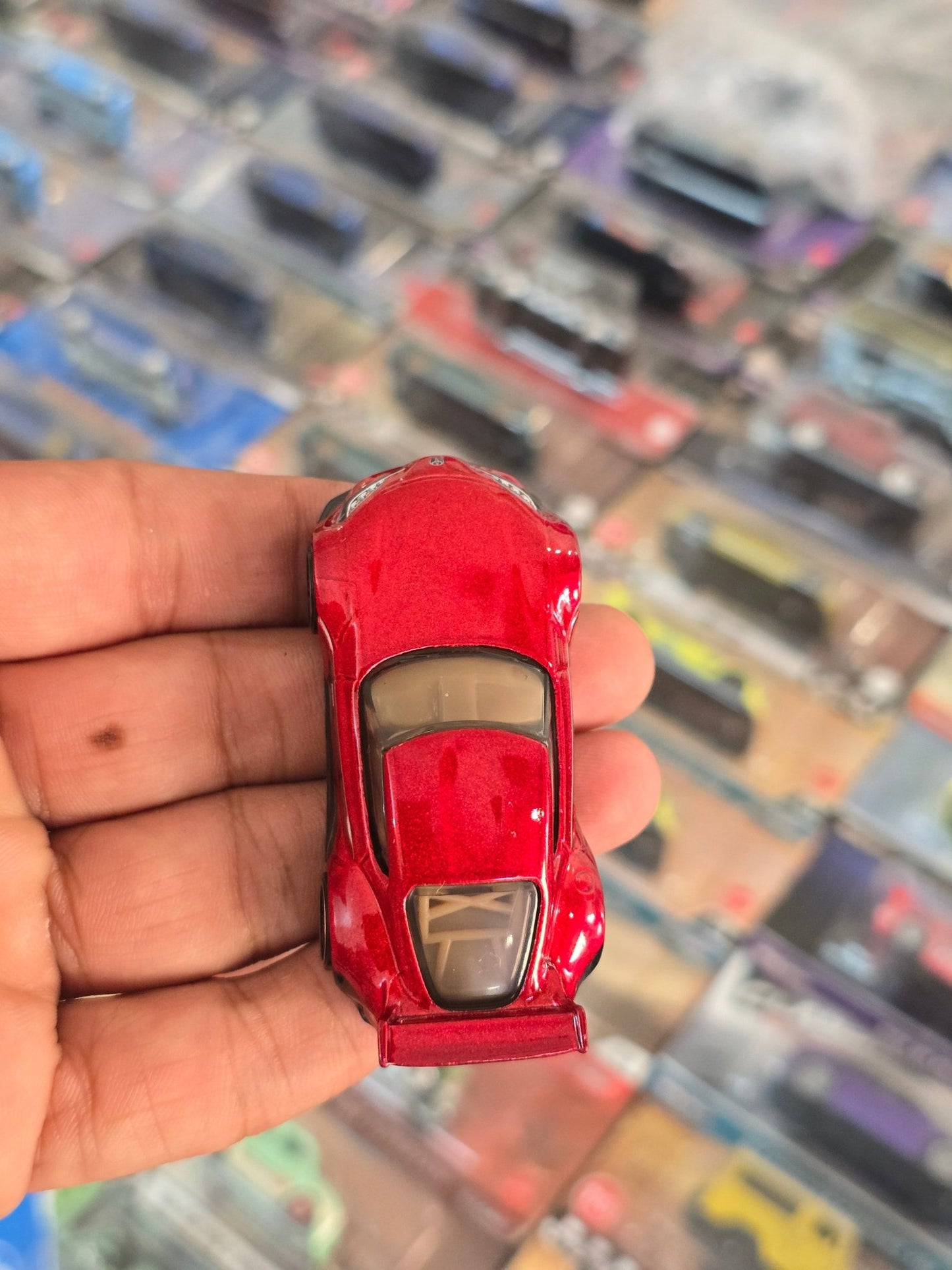 Hot Wheels 2020 Toyota GR Supra - Metallic Red (Uncarded) - Kinder Logs