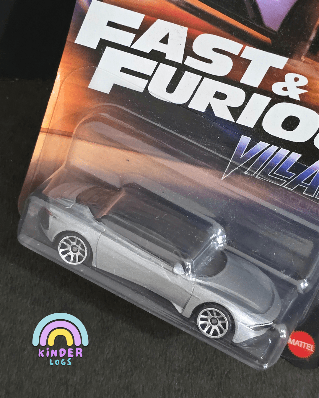Hot Wheels 2022 DeLorean Alpha 5 - Fast & Furious Villains - Kinder Logs