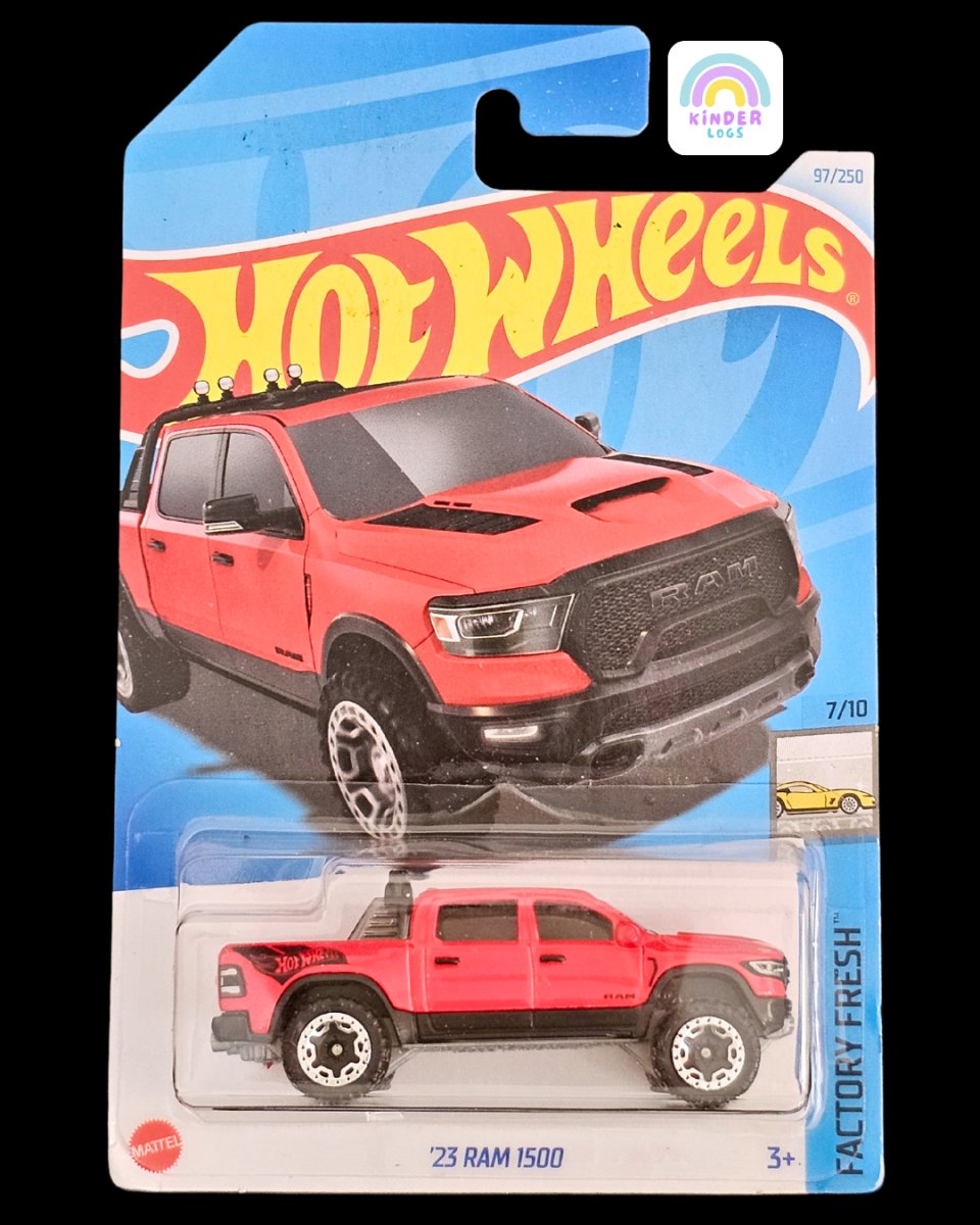 Hot Wheels 2023 Dodge RAM 1500 - Kinder Logs
