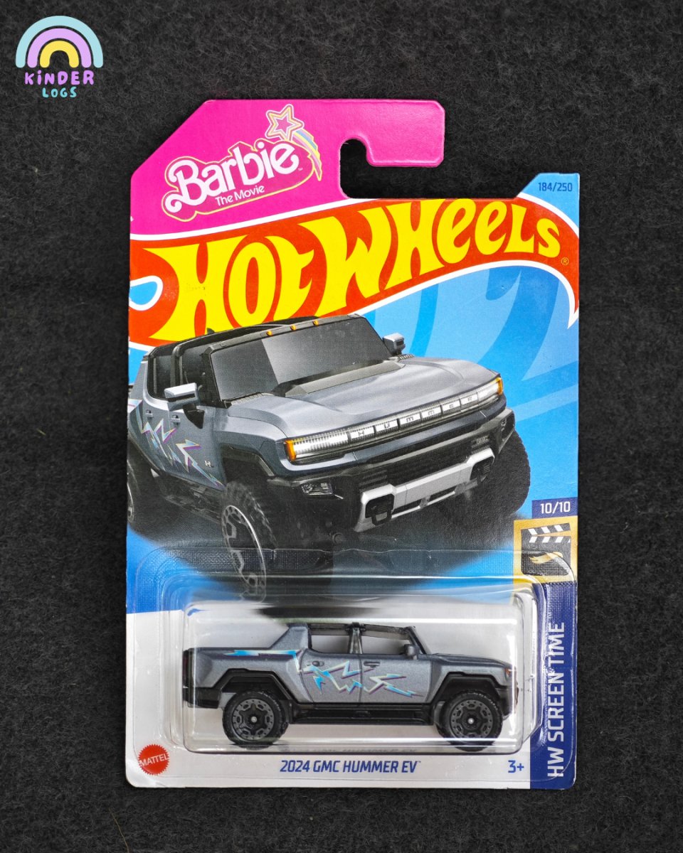 Hot Wheels 2024 GMC Hummer EV - Barbie SUV - Kinder Logs