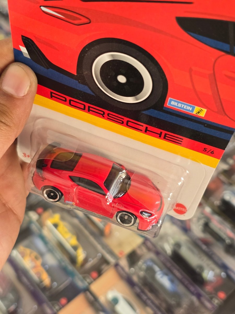 Hot Wheels 718 Cayman GT4 - Porsche Series (Imported) - Kinder Logs