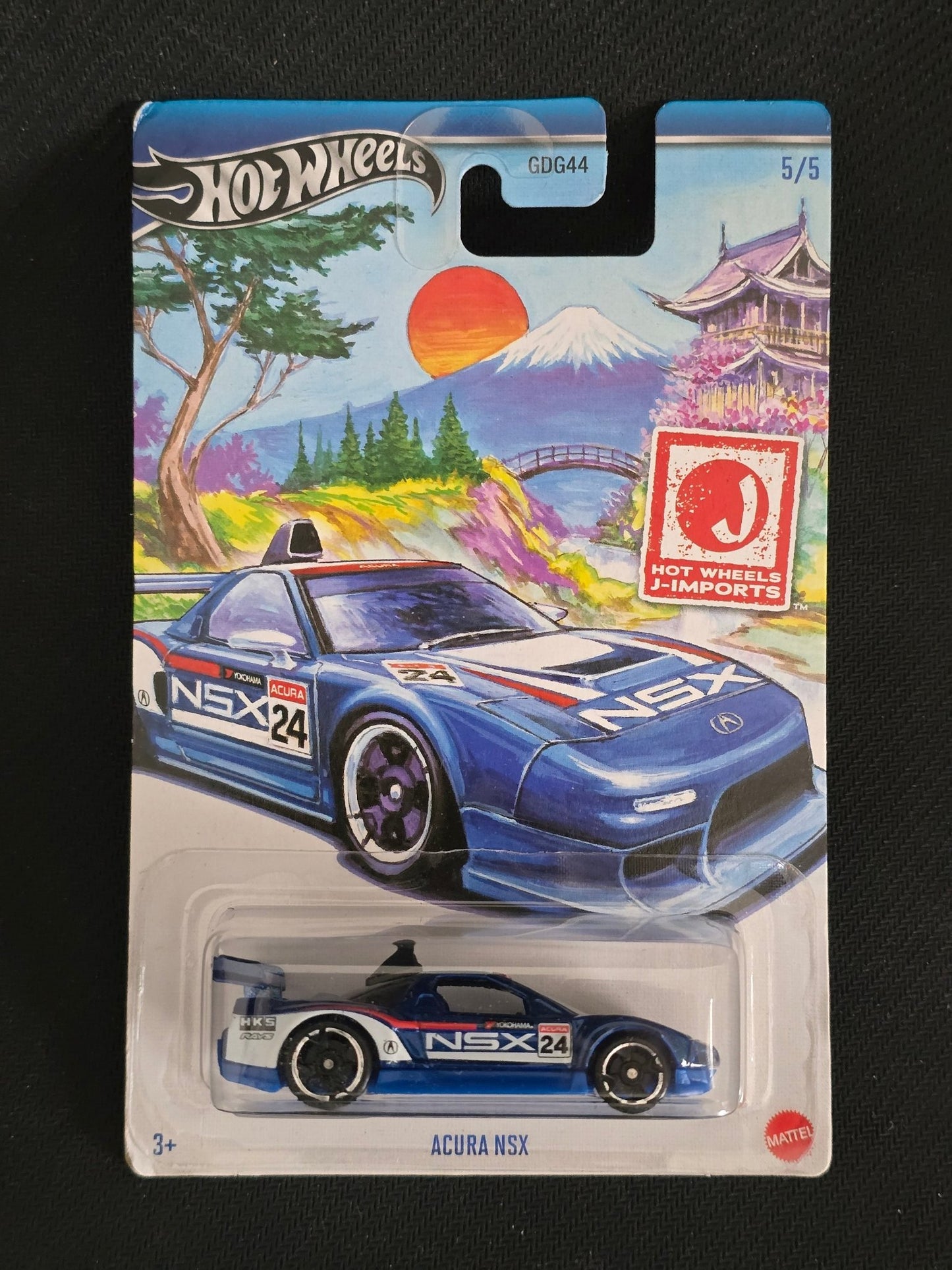 Hot Wheels Acura NSX - HW J - Imports (Imported) - Kinder Logs