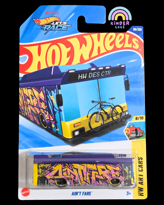 Hot Wheels Ain't Fare Bus (Imported) - Kinder Logs