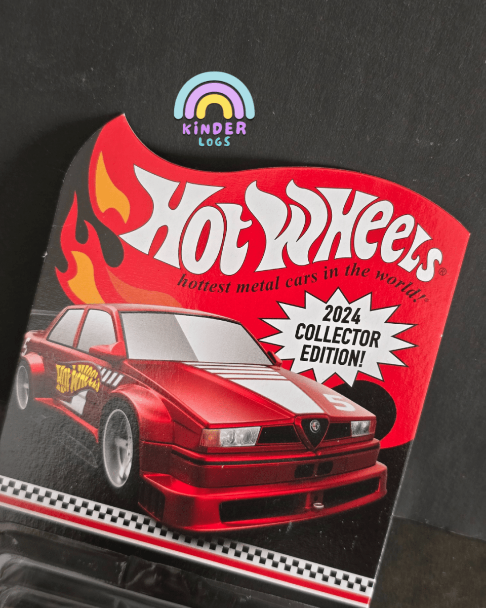 Hot Wheels Alfa Romeo 155 V6 Ti - 2024 Collector Edition - Kinder Logs