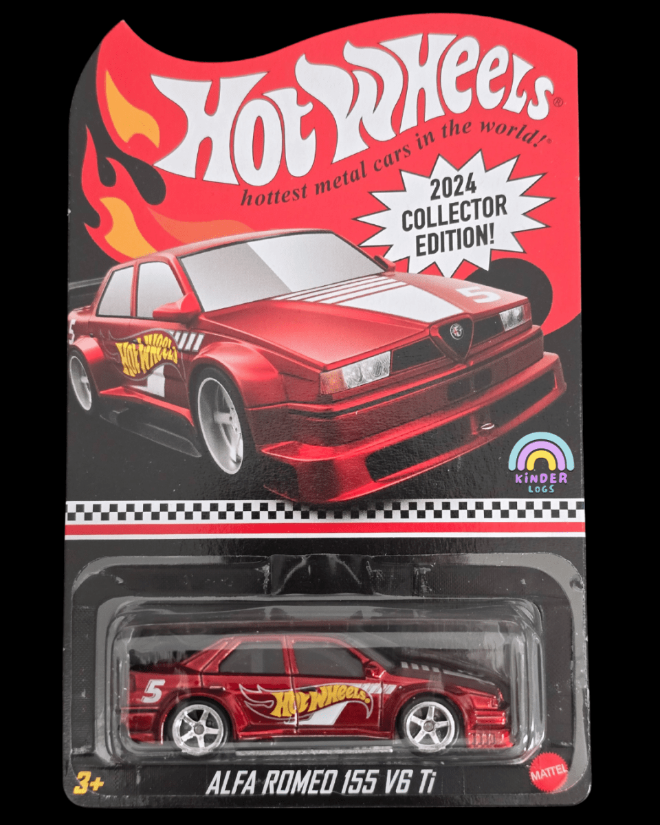 Hot Wheels Alfa Romeo 155 V6 Ti - 2024 Collector Edition - Kinder Logs