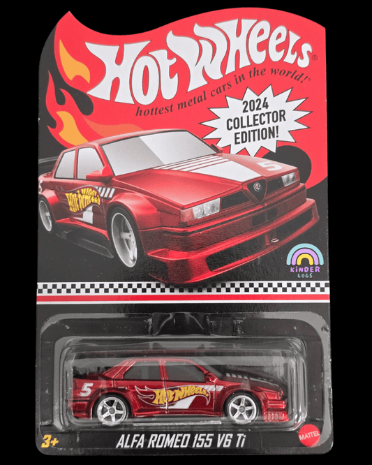 Hot Wheels Alfa Romeo 155 V6 Ti - 2024 Collector Edition - Kinder Logs