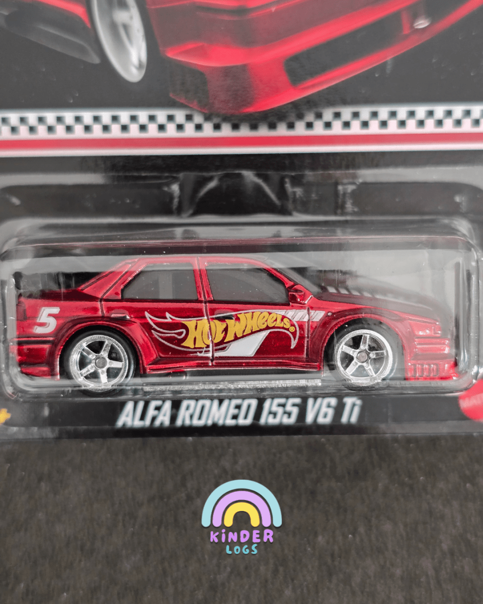 Hot Wheels Alfa Romeo 155 V6 Ti - 2024 Collector Edition - Kinder Logs