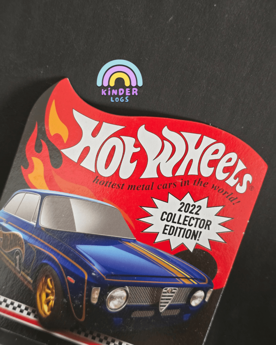 Hot Wheels Alfa Romeo Giulia Sprint GTA - 2022 Collector Edition - Kinder Logs