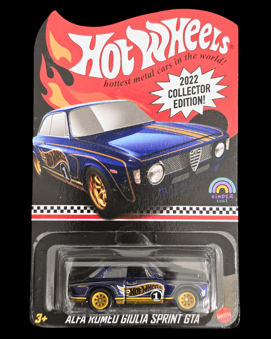 Hot Wheels Alfa Romeo Giulia Sprint GTA - 2022 Collector Edition - Kinder Logs