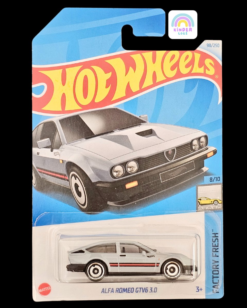 Hot Wheels Alfa Romeo GTV6 3.0 - Rare Color - Kinder Logs