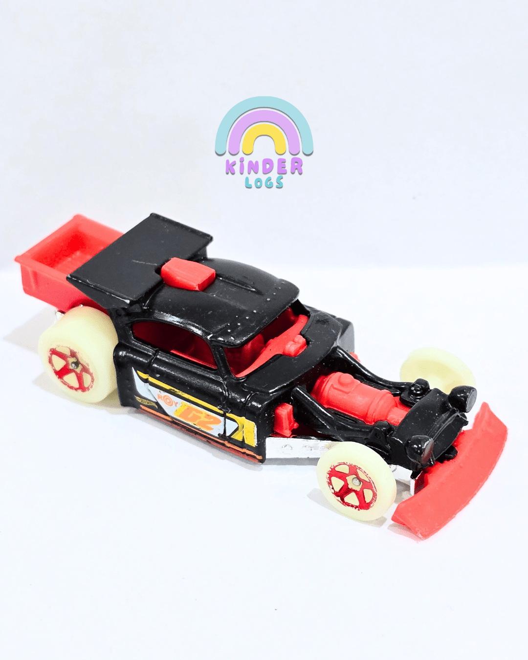 Hot Wheels Aristo Rat - Black (Used Car) - Kinder Logs