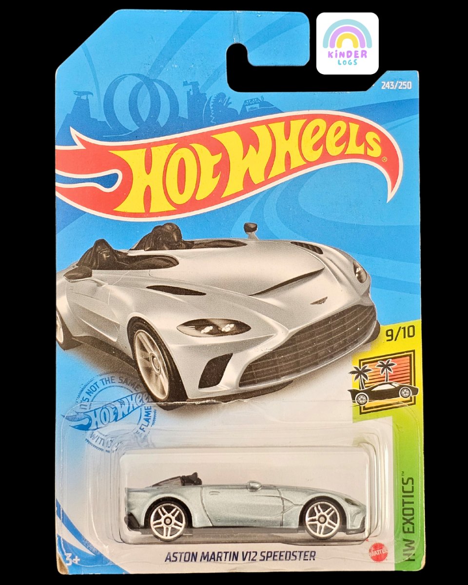 Hot Wheels Aston Martin V12 Speedster - Kinder Logs