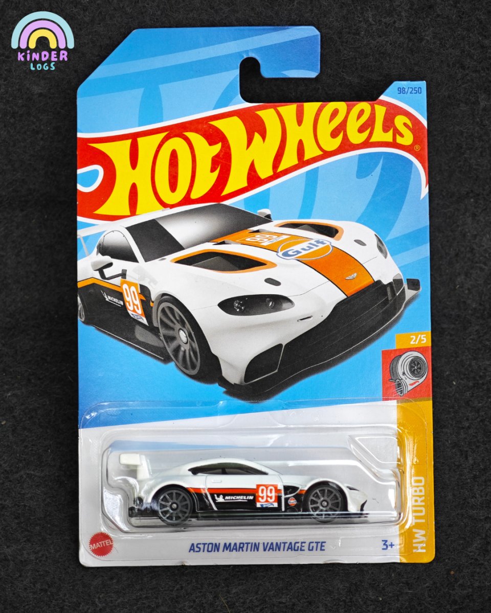 Hot Wheels Aston Martin Vantage GTE - Kinder Logs