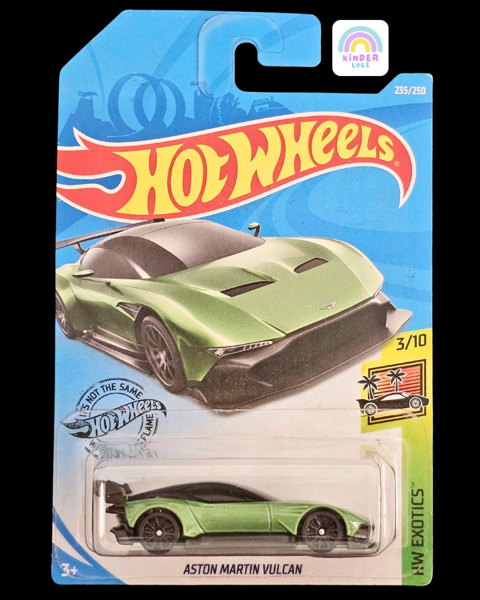 Hot Wheels Aston Martin Vulcan Supercar - Kinder Logs