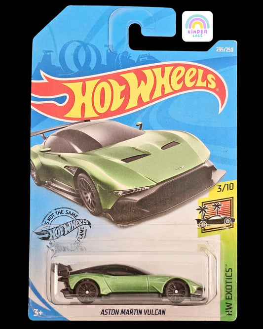 Hot Wheels Aston Martin Vulcan Supercar - Kinder Logs