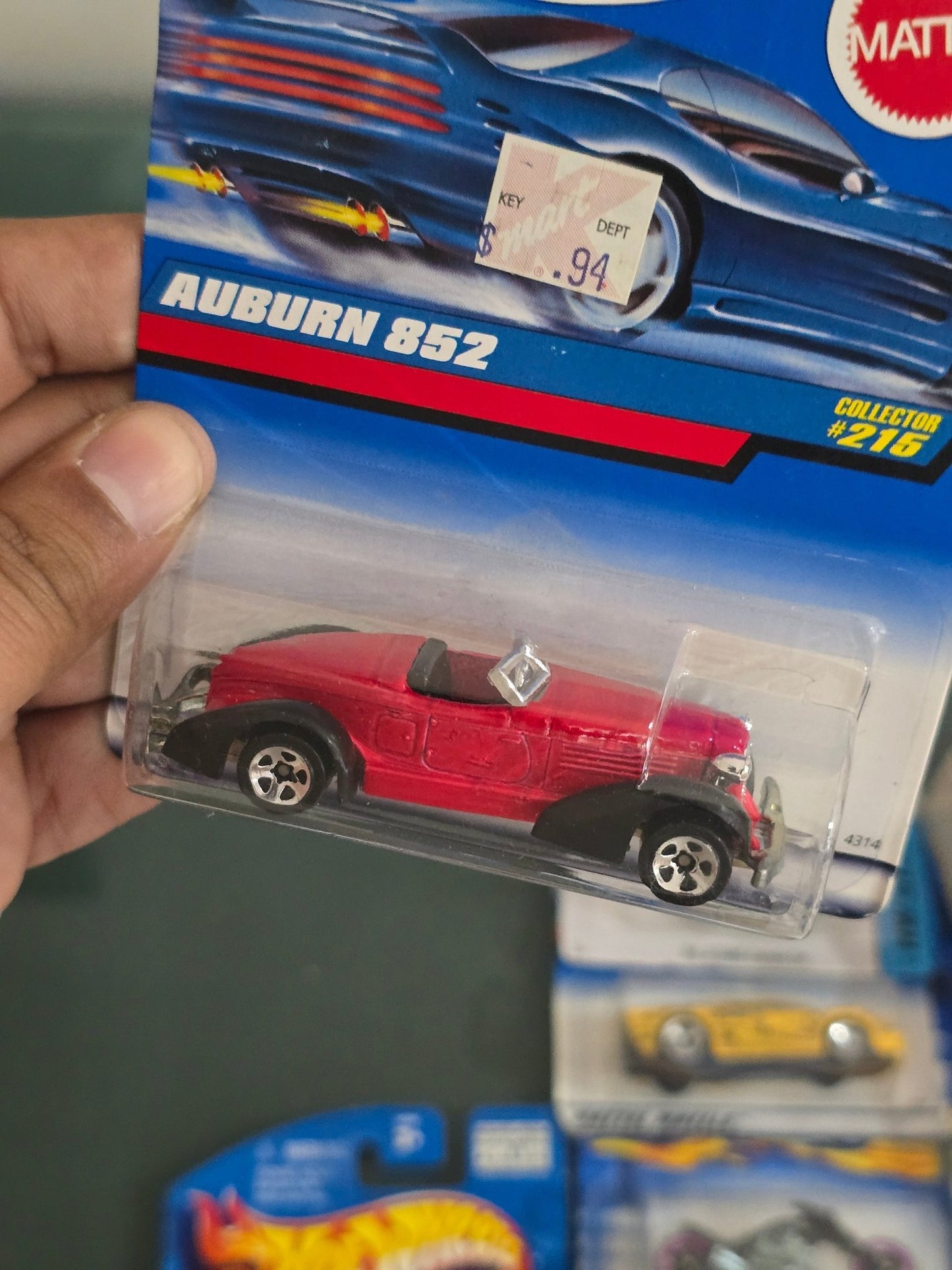 Hot Wheels Auburn 852 - Collector No. 215 - Kinder Logs