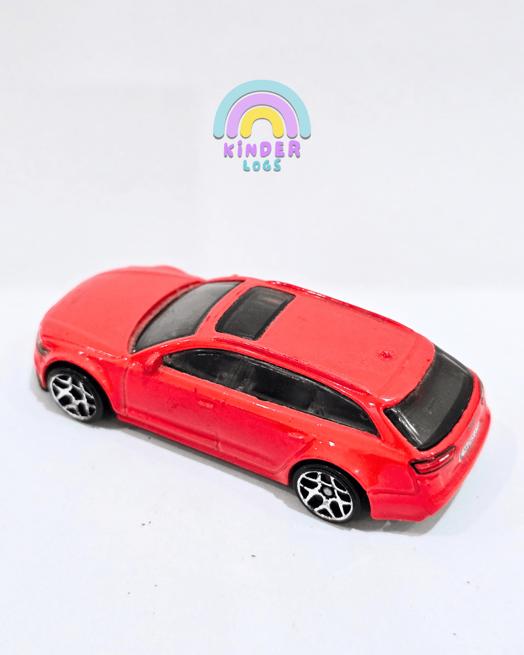 Hot Wheels Audi RS6 Avant - Red (Used Car) - Kinder Logs