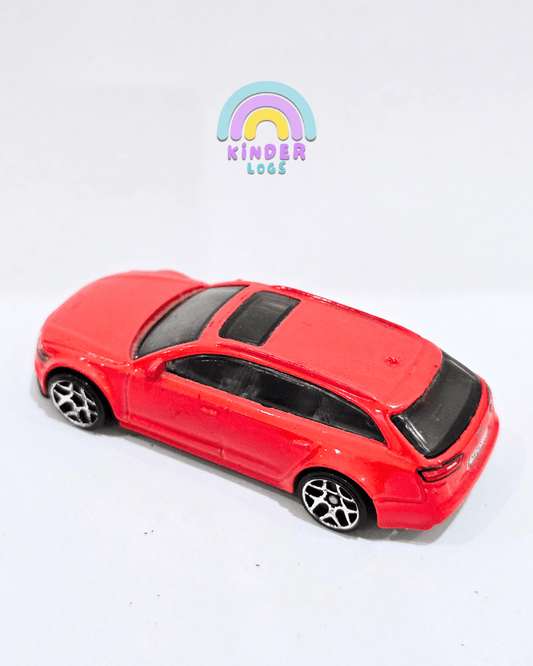 Hot Wheels Audi RS6 Avant - Red (Used Car) - Kinder Logs