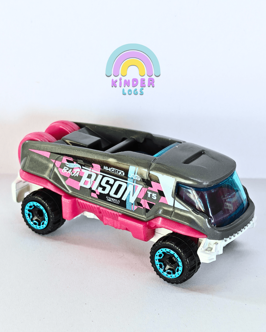 Hot Wheels Baja Bison T5 2026 (Uncarded - New) - Kinder Logs