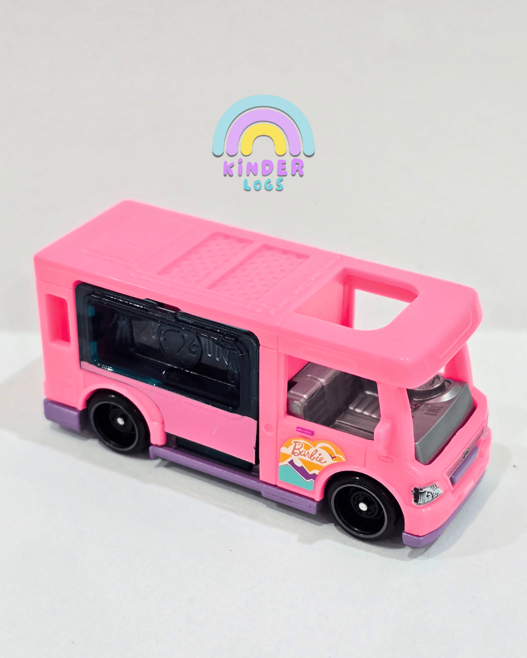 Hot Wheels Barbie Dream Camper - Pink (Uncarded - New) - Kinder Logs