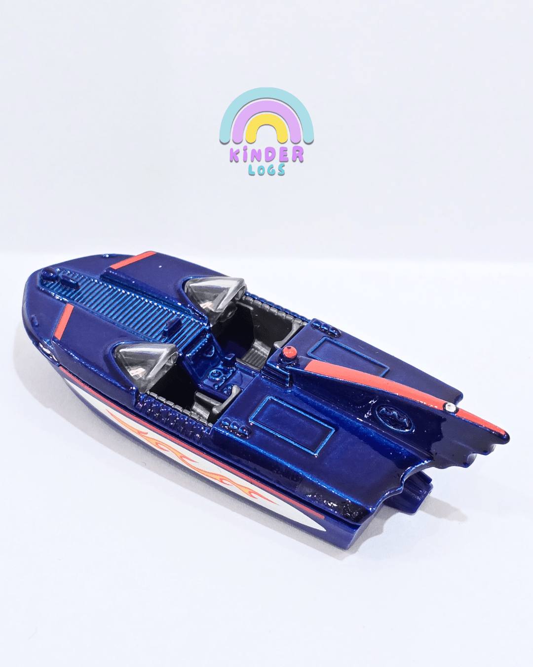 Hot Wheels Batman Batboat (Uncarded) - Kinder Logs