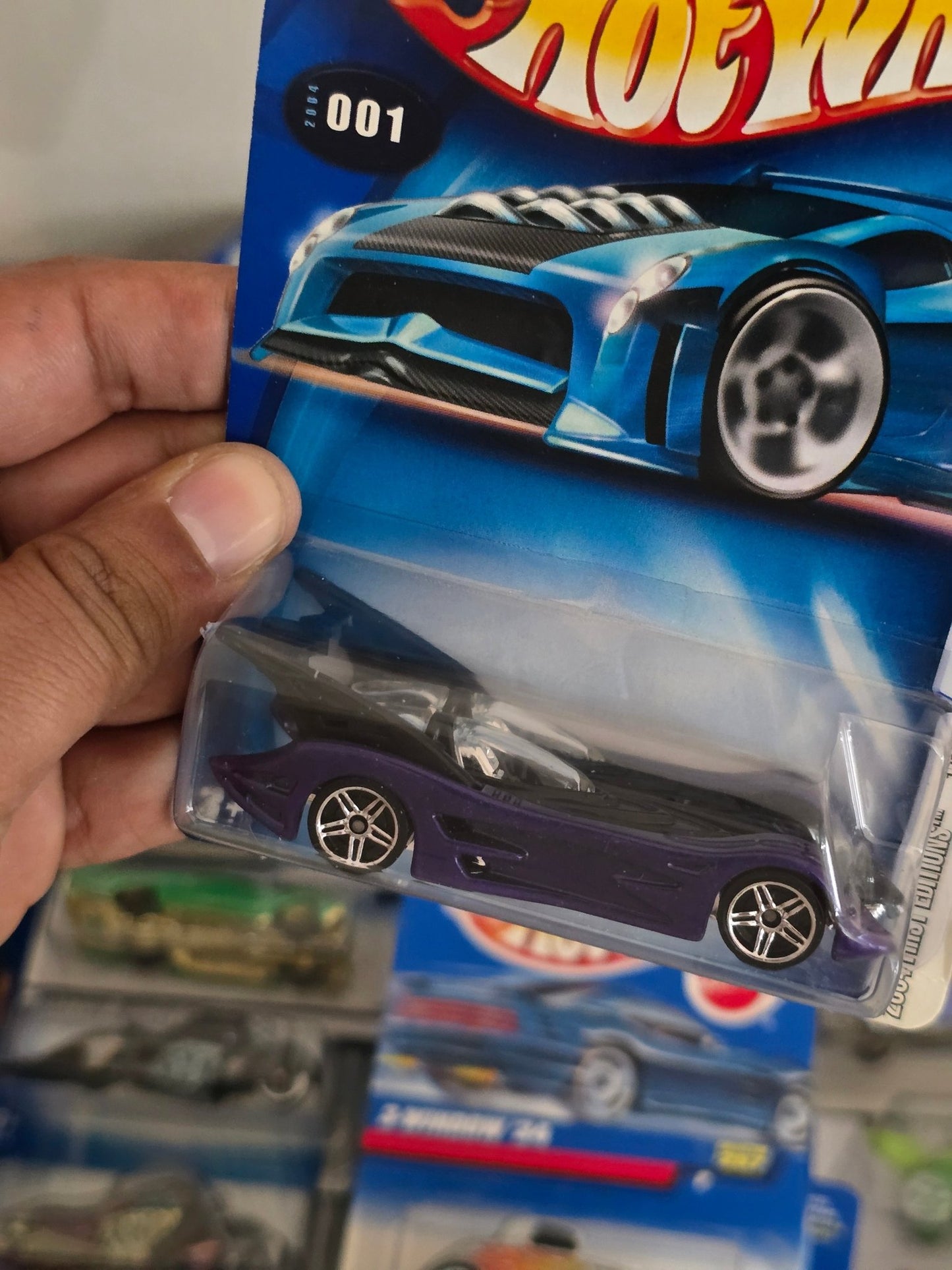 Hot Wheels Batman Batmobile - Collector No. 001 - Kinder Logs