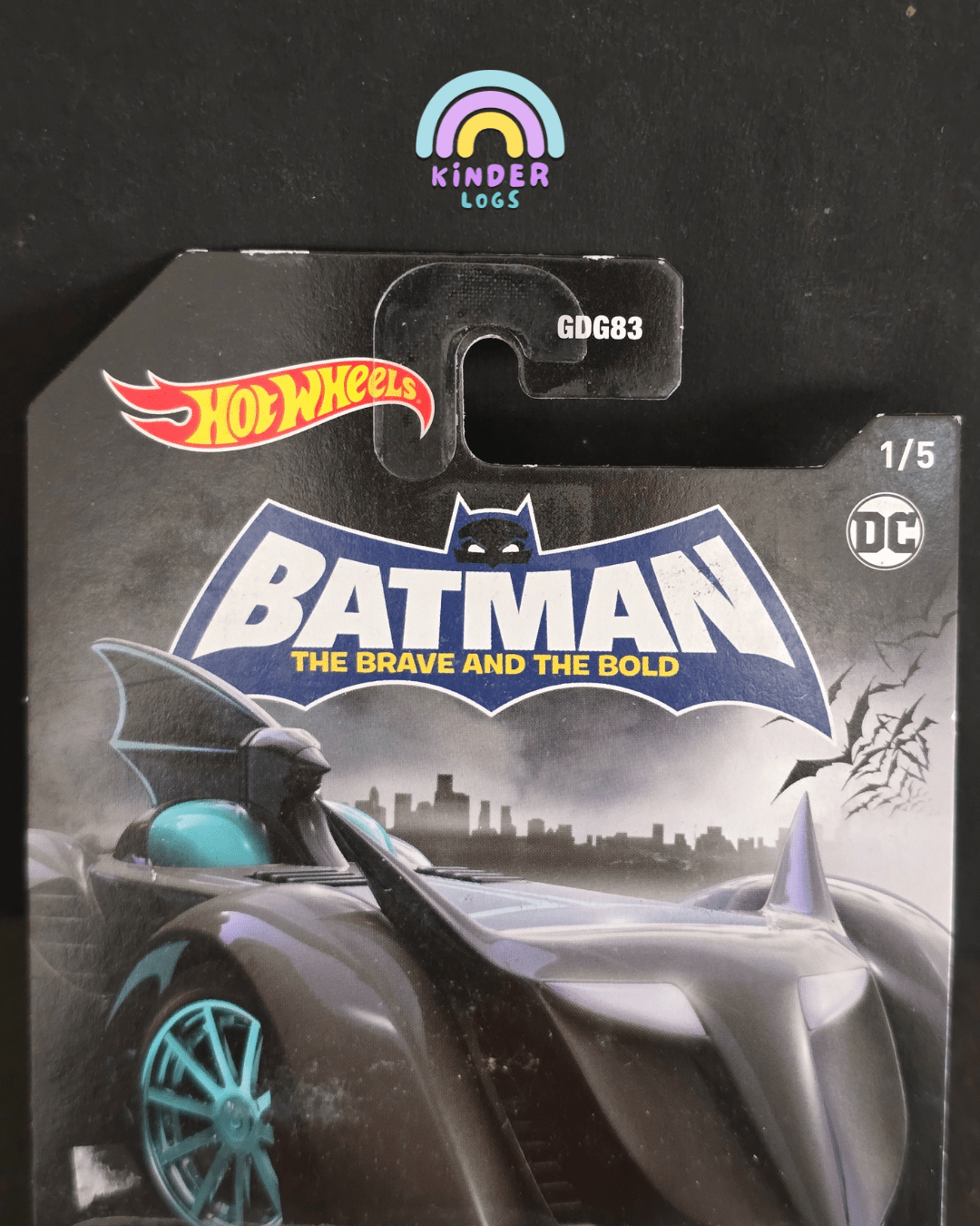 Hot Wheels Batman Batmobile - 'The Brave & The Bold' (Imported) - Kinder Logs
