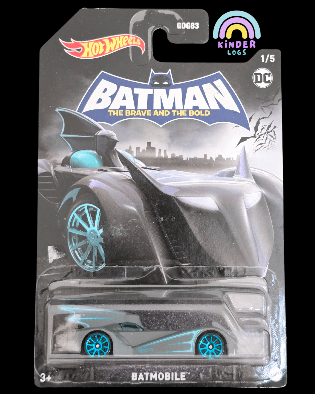 Hot Wheels Batman Batmobile - 'The Brave & The Bold' (Imported) - Kinder Logs