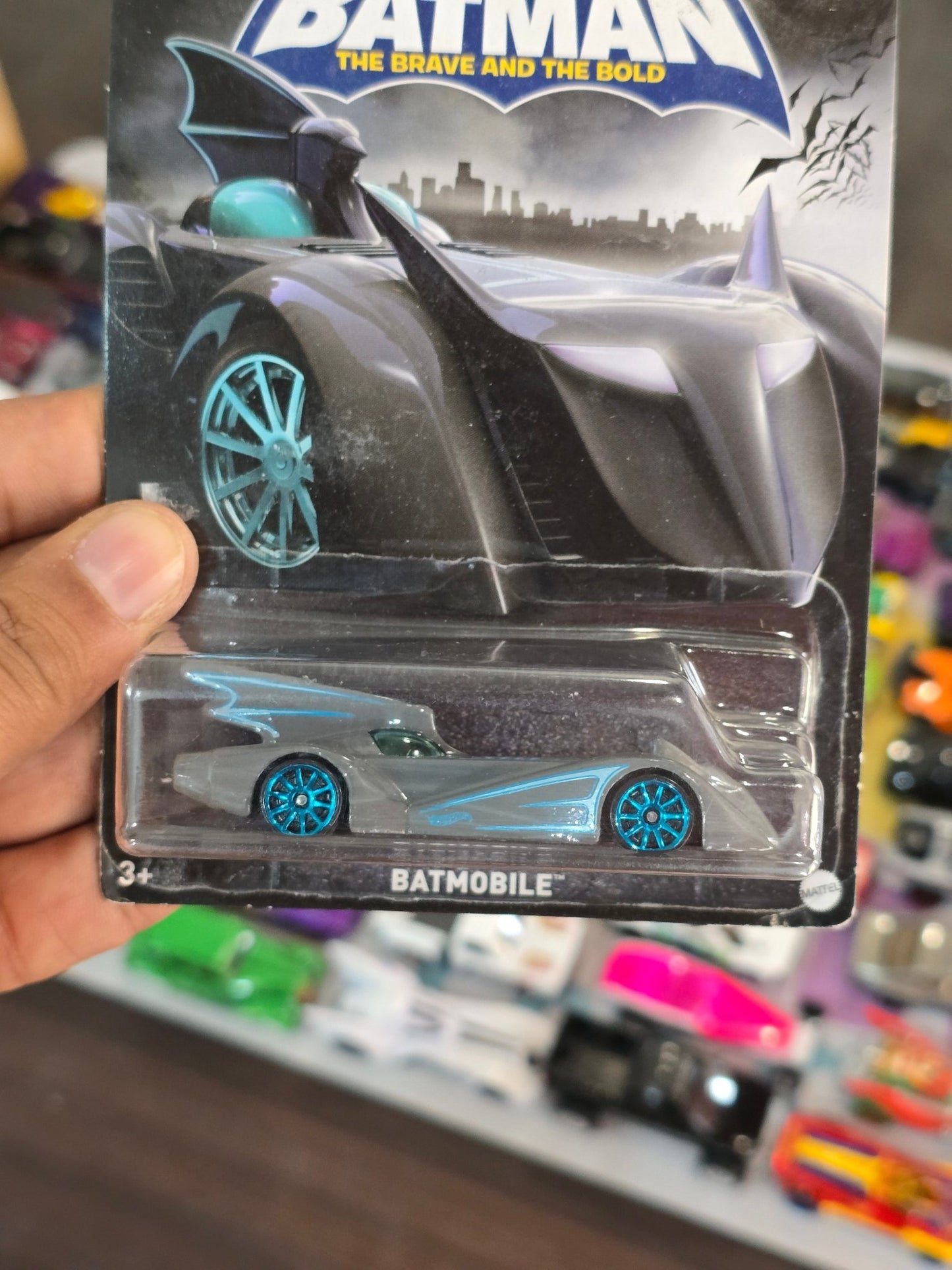 Hot Wheels Batman Batmobile - 'The Brave & The Bold' (Imported) - Kinder Logs