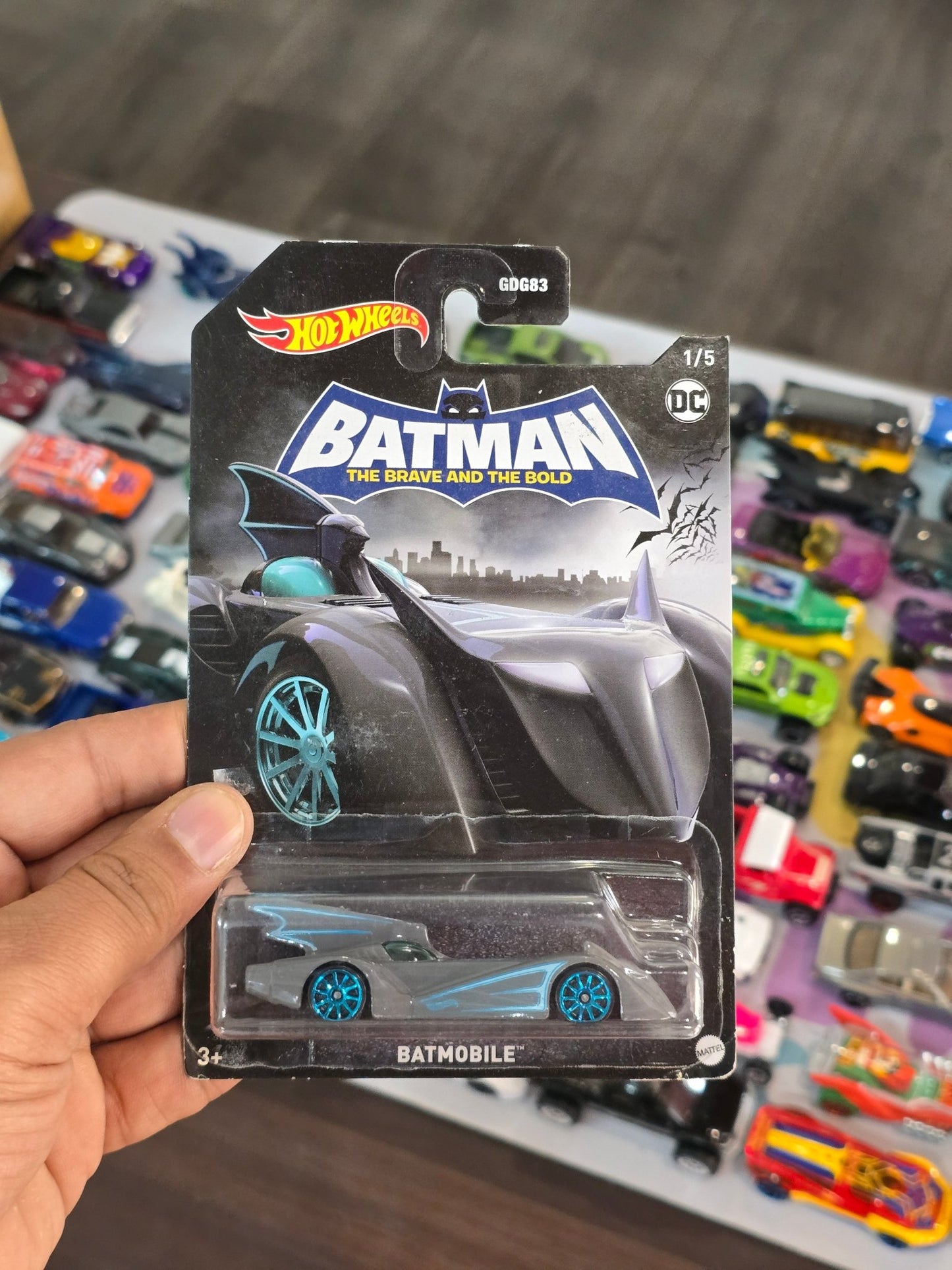 Hot Wheels Batman Batmobile - 'The Brave & The Bold' (Imported) - Kinder Logs