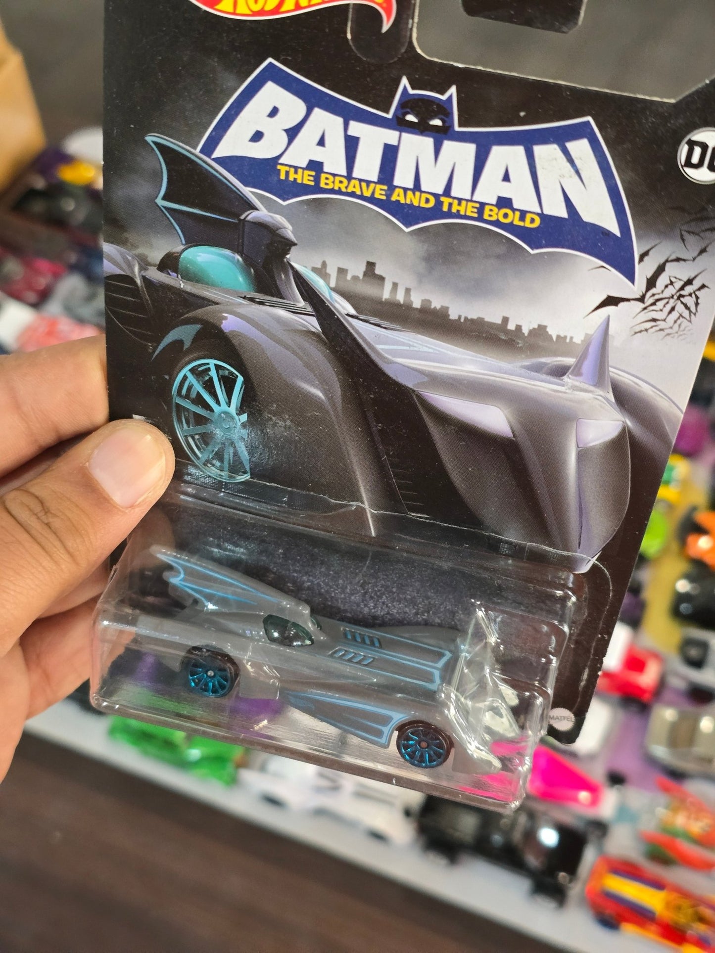 Hot Wheels Batman Batmobile - 'The Brave & The Bold' (Imported) - Kinder Logs