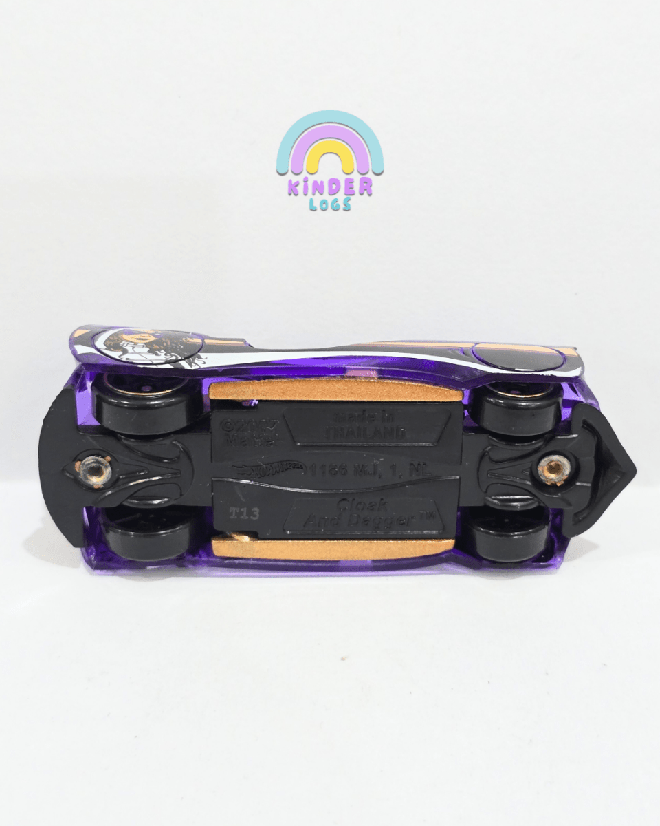 Hot Wheels Batman Cloak and Dagger (Uncarded) - Kinder Logs