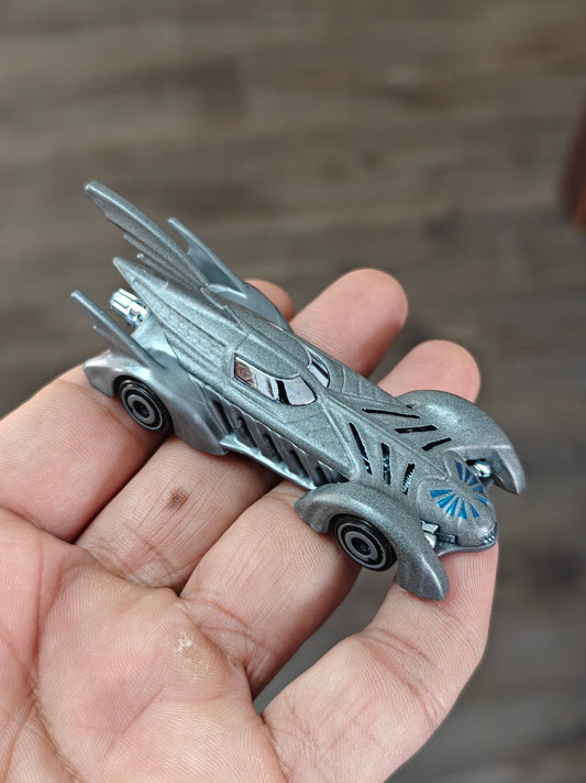 Hot Wheels Batman Forever Batmobile - Grey (Uncarded - New) - Kinder Logs