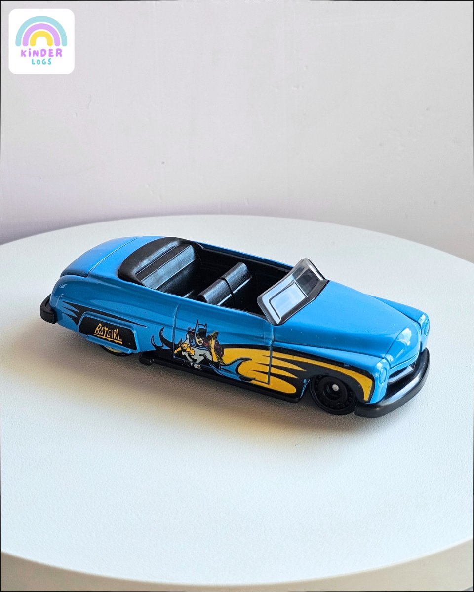 Hot Wheels Batman Series Batgirl Car (Uncarded) - Kinder Logs