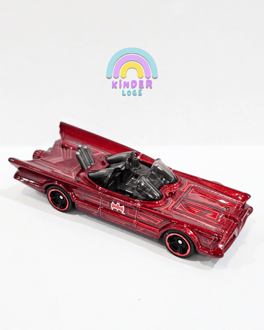 Hot Wheels Batman TV Series Batmobile - Red (Uncarded - New) - Kinder Logs