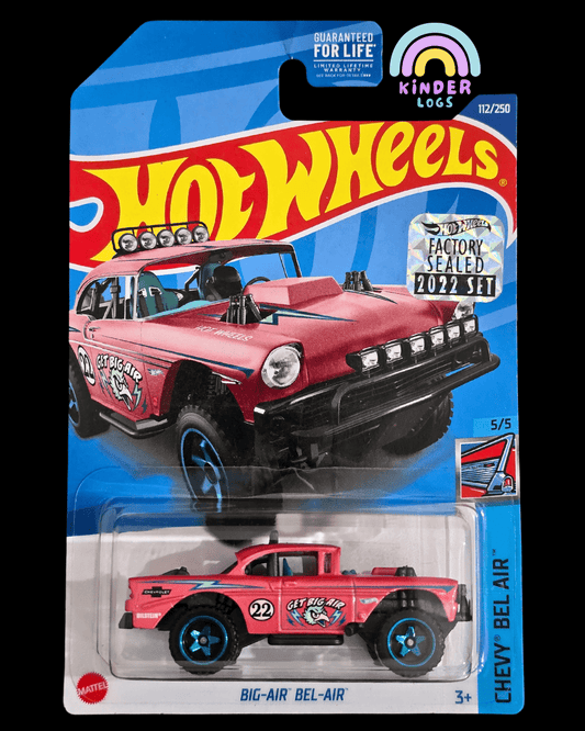 Hot Wheels Big - Air Bel - Air - Exclusive Pink Color (Imported) - Kinder Logs