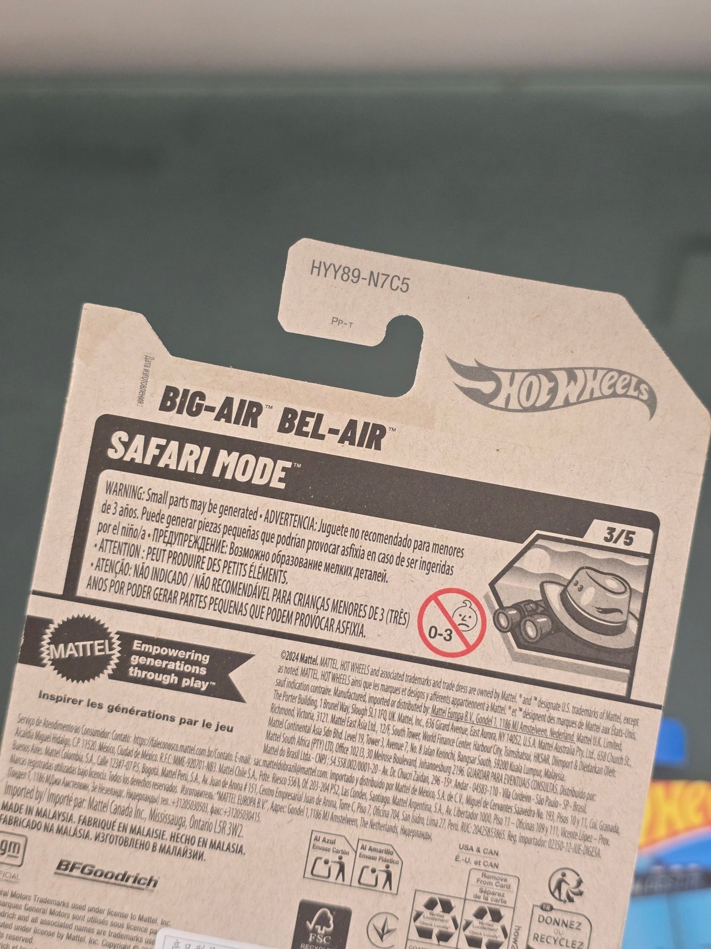 Hot Wheels Big - Air Bel - Air (Imported) - Kinder Logs