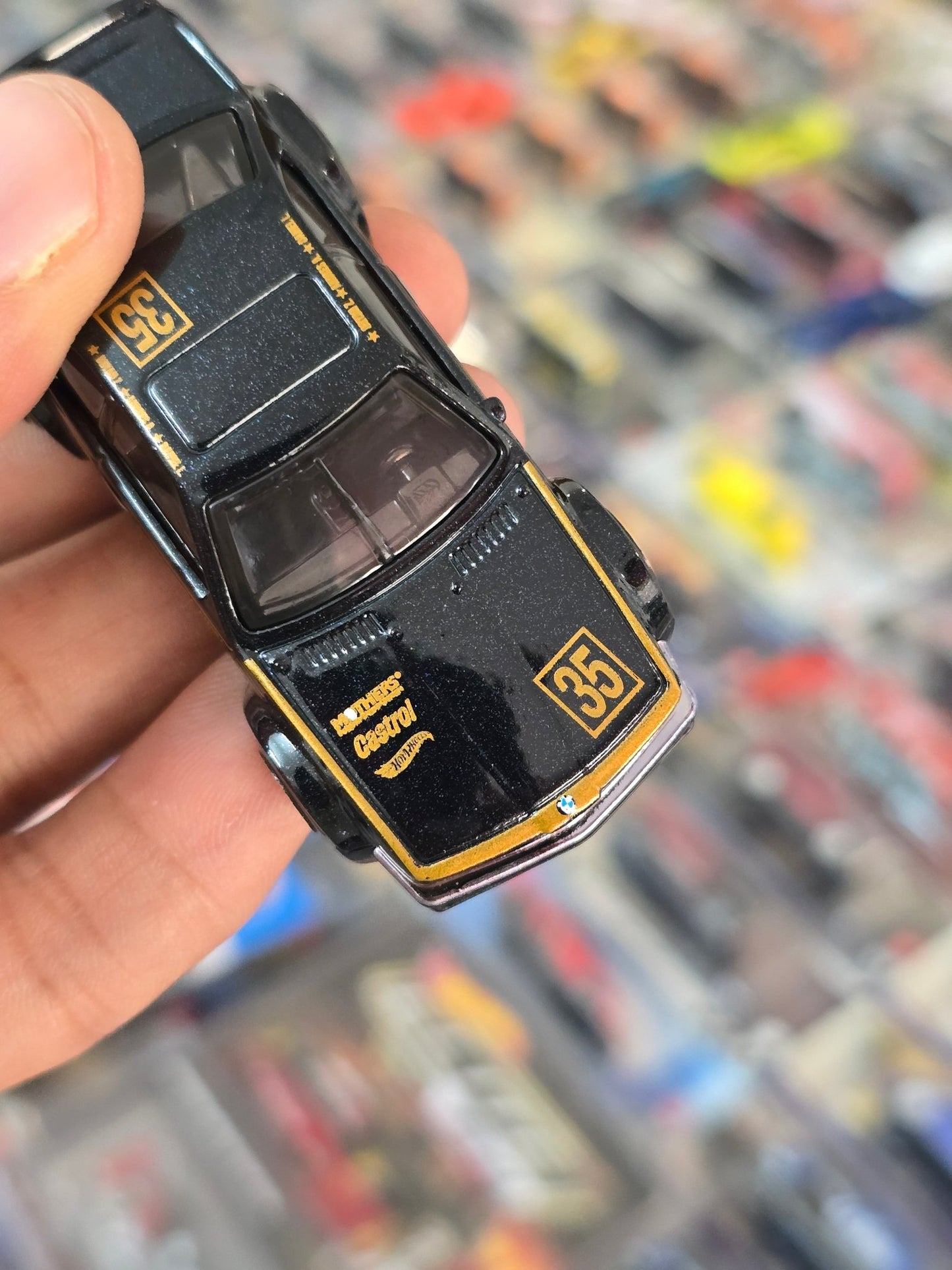 Hot Wheels BMW 635 CSi - Black (Uncarded) - Kinder Logs