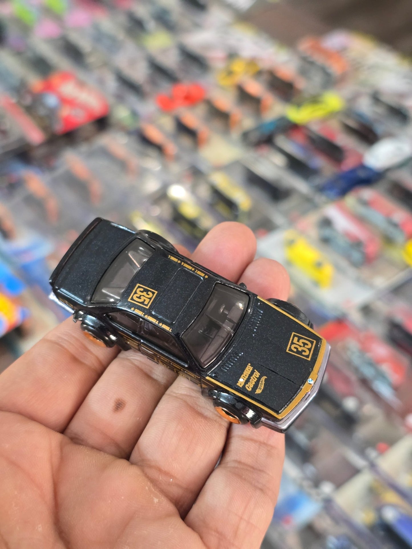 Hot Wheels BMW 635 CSi - Black (Uncarded) - Kinder Logs