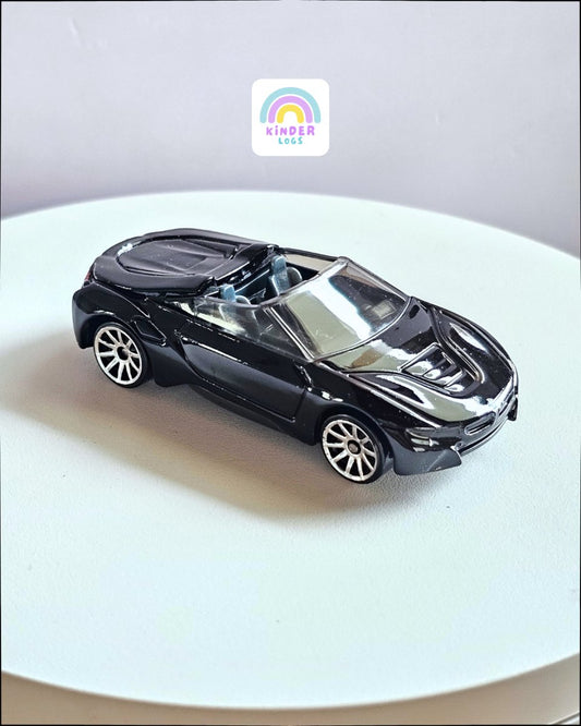 Hot Wheels BMW i8 Roadster (Uncarded) - Kinder Logs