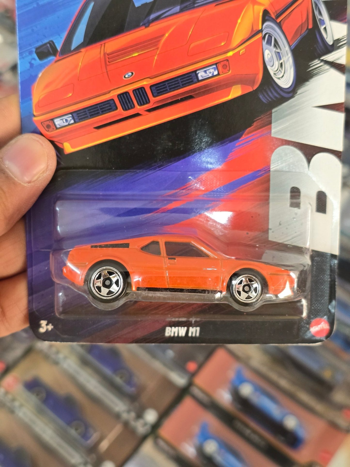 Hot Wheels BMW M1 - Silver Series (Imported) - Kinder Logs
