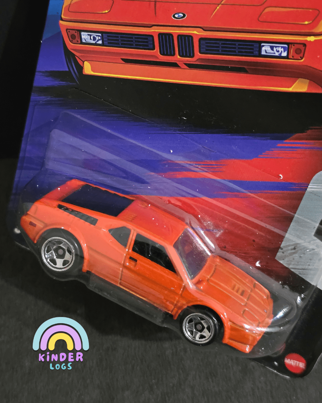 Hot Wheels BMW M1 - Silver Series (Imported) - Kinder Logs