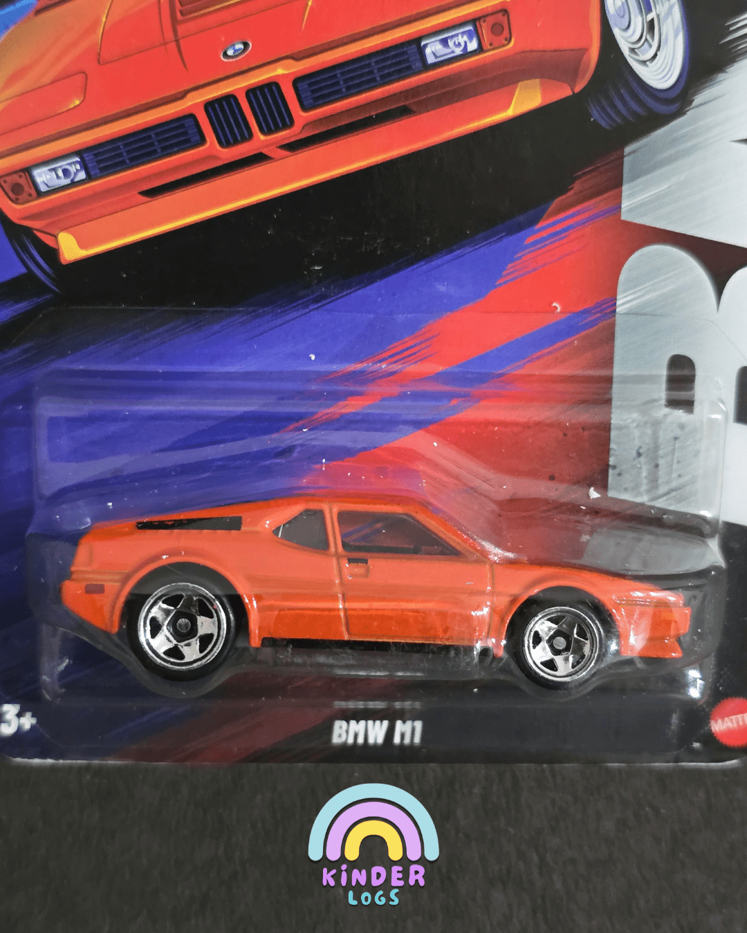 Hot Wheels BMW M1 - Silver Series (Imported) - Kinder Logs