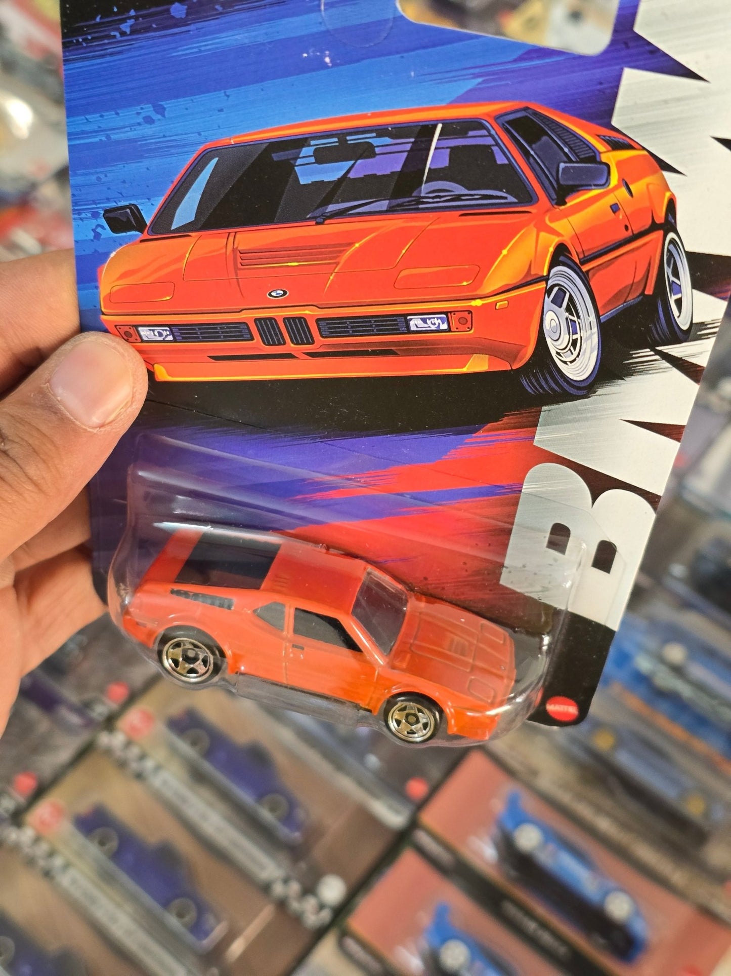 Hot Wheels BMW M1 - Silver Series (Imported) - Kinder Logs