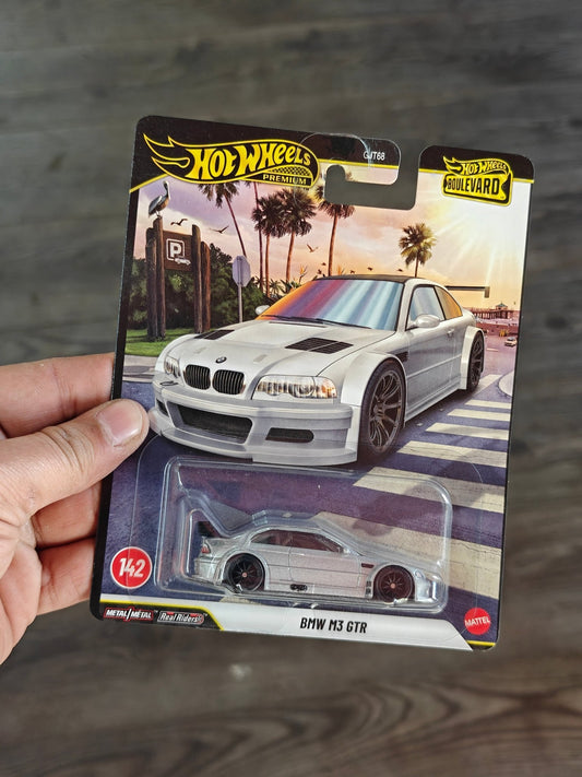 Hot Wheels BMW M3 GTR - Boulevard 142 (Imported) - Kinder Logs