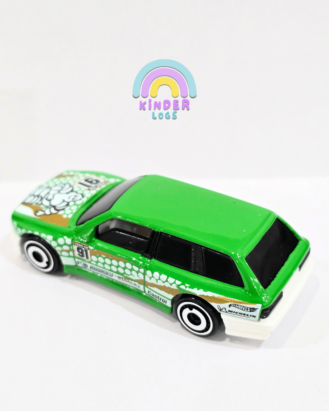 Hot Wheels BMW M3 Wagon - Green (Uncarded - New) - Kinder Logs