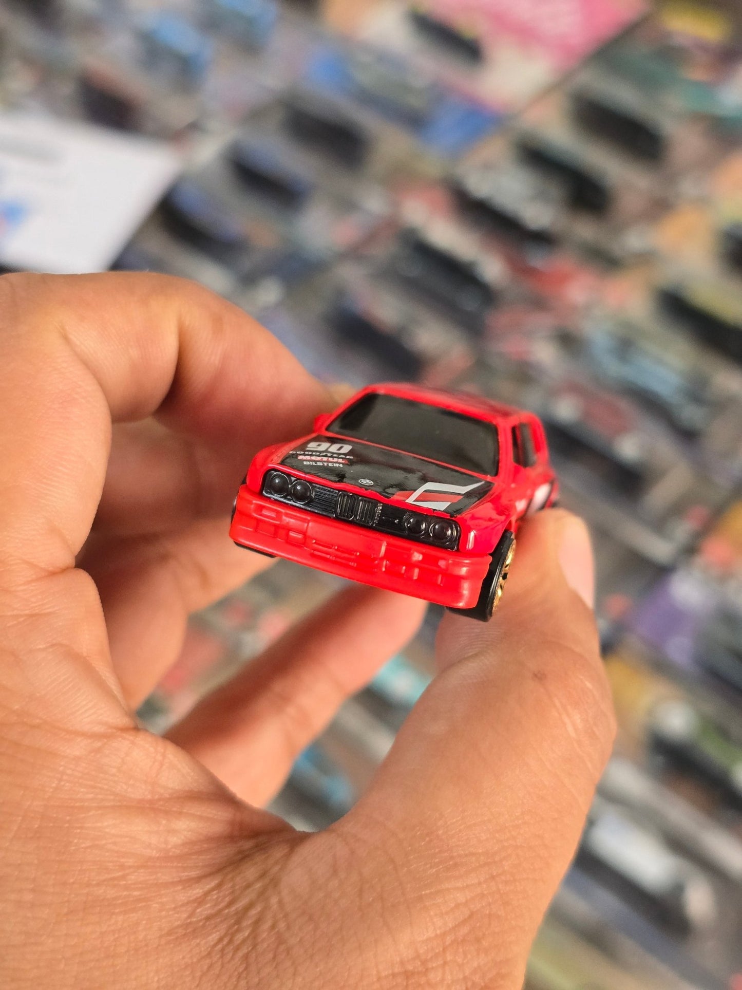 Hot Wheels BMW M3 Wagon - Red (Uncarded) - Kinder Logs