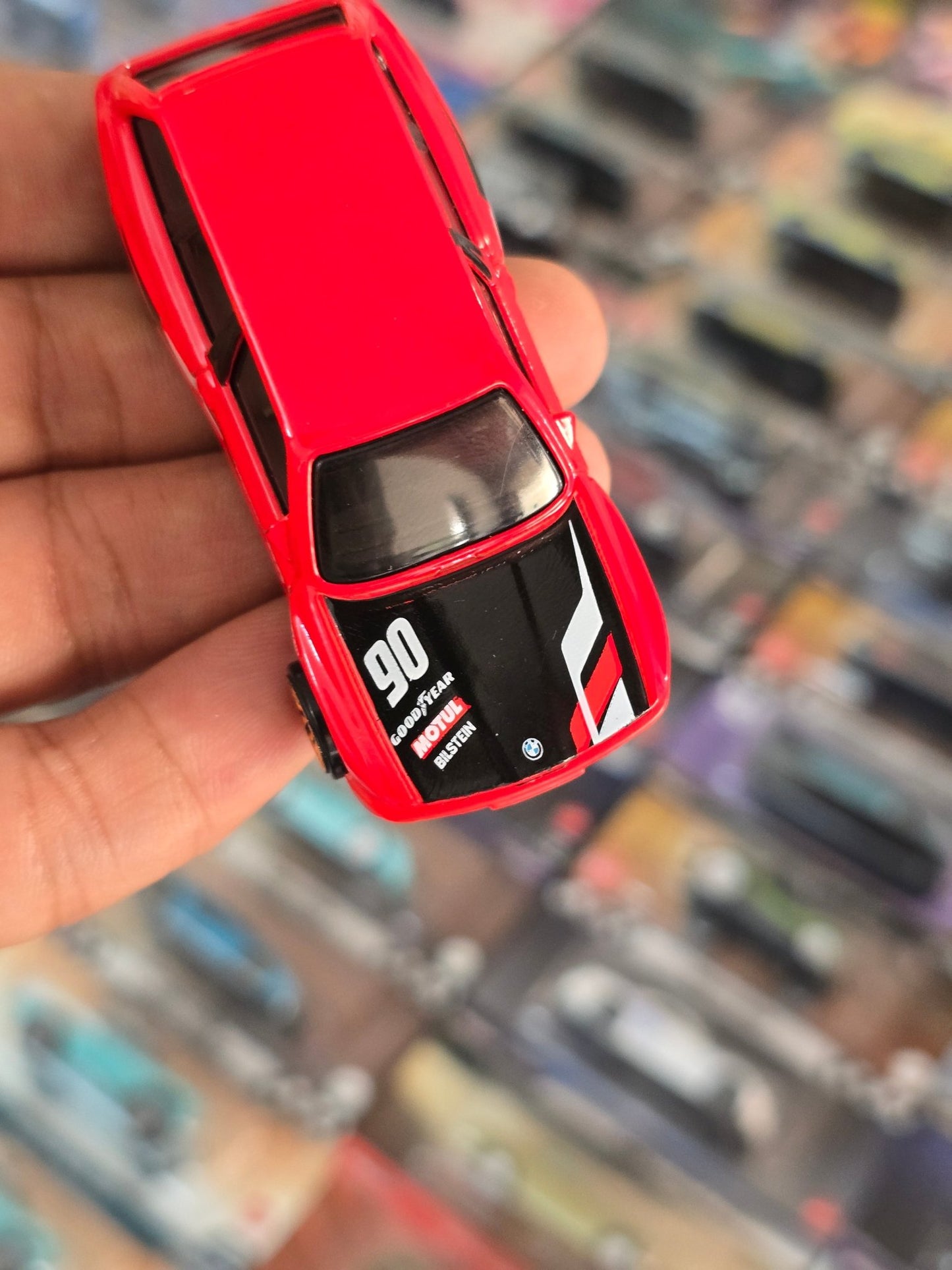 Hot Wheels BMW M3 Wagon - Red (Uncarded) - Kinder Logs