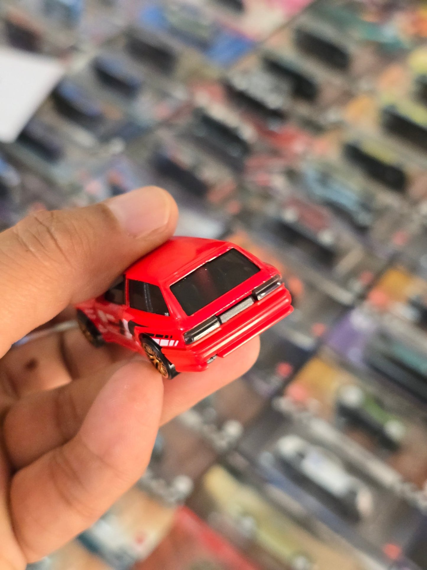 Hot Wheels BMW M3 Wagon - Red (Uncarded) - Kinder Logs
