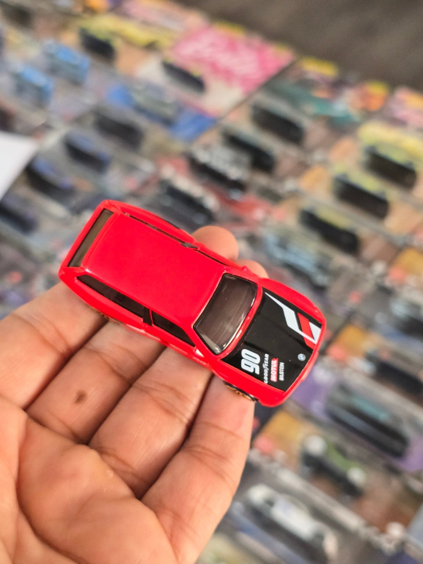 Hot Wheels BMW M3 Wagon - Red (Uncarded) - Kinder Logs